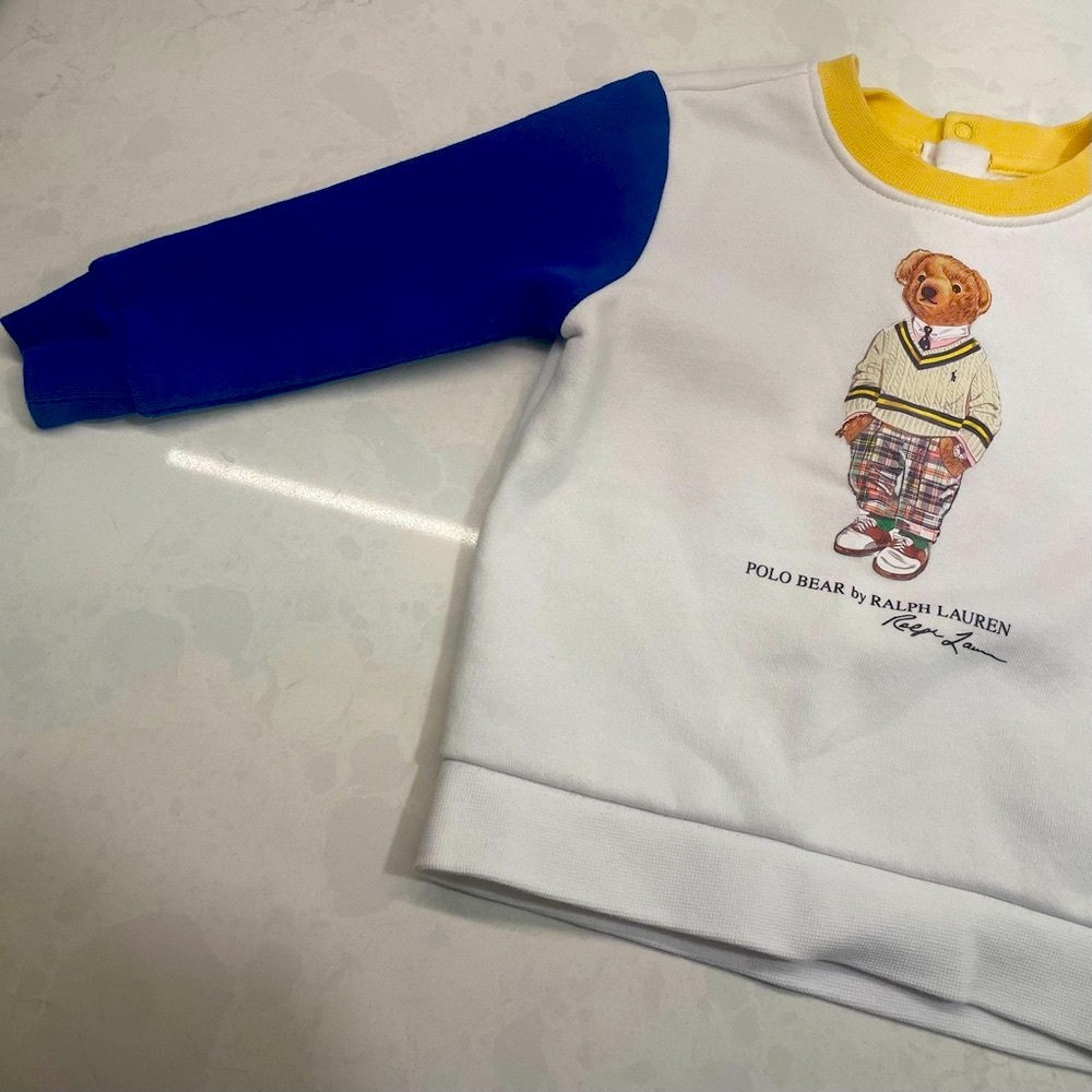 Polo Bear by Ralph Lauren Infant Sweater Size 12 Months - Picture 4 of 15